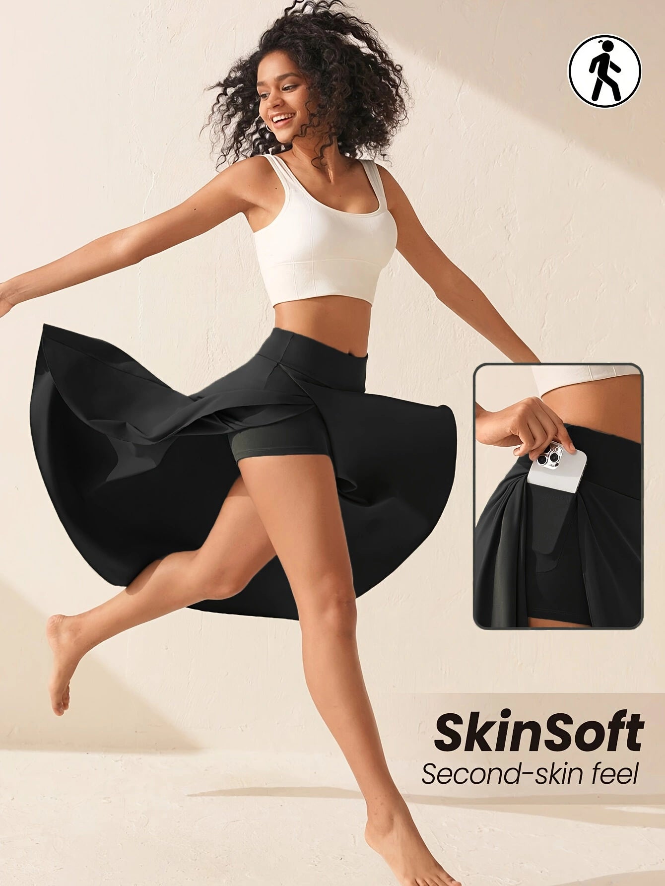 Elegant Flowing Midi Skirt