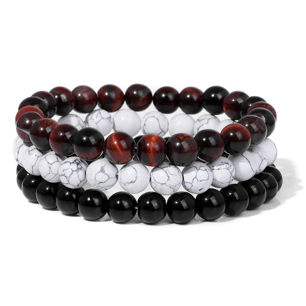 Natural Stone Bead Bracelet