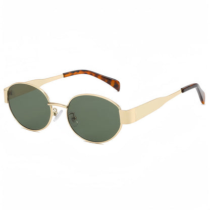 Emerald fashion sunglasses UV400 tinted old money eyewear