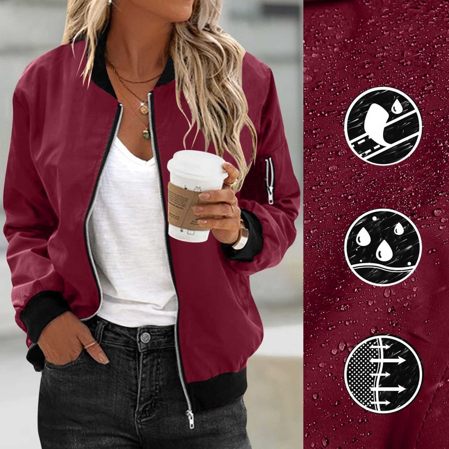 Vintage Cool Bomber Jacket