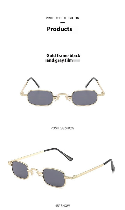 Unisex hip hop sunglasses side view