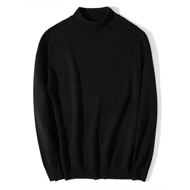 Refined fall turtleneck fabric texture