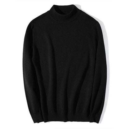 Refined fall turtleneck fabric texture