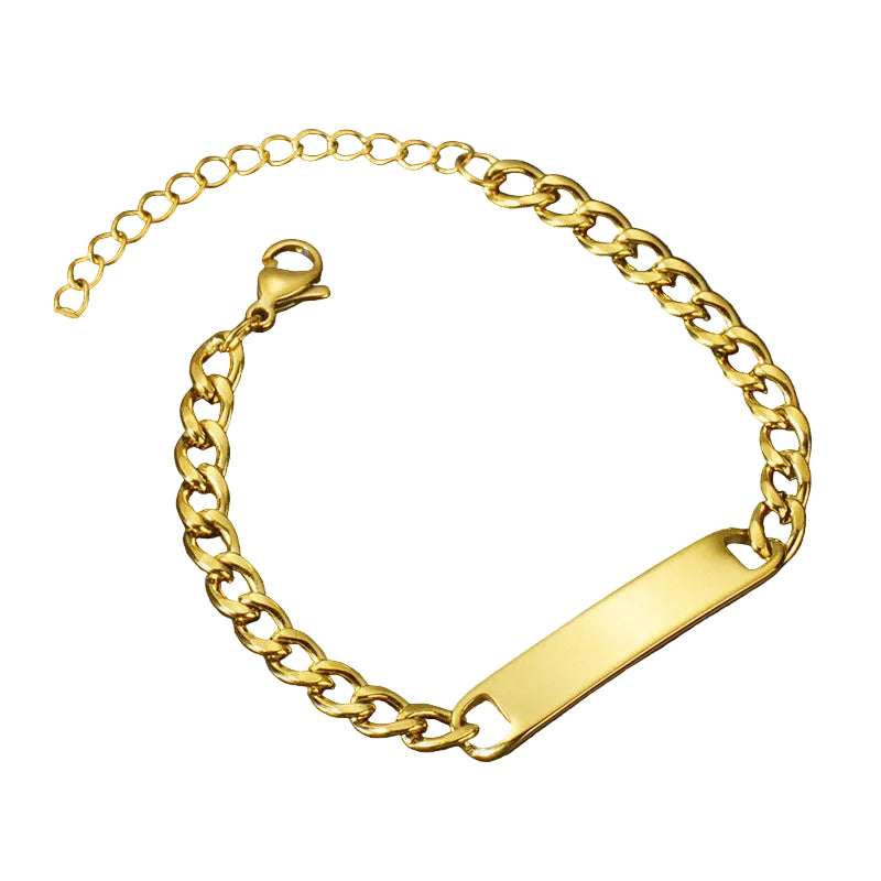 Signature gold chain bracelet men's old money jewellery