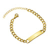 Signature gold chain bracelet men's old money jewellery