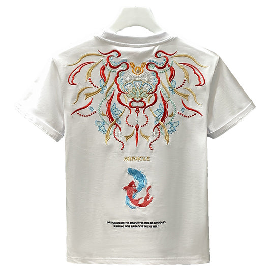 Ethnic Embroidered Tee