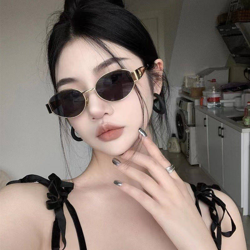 Emerald sunglasses back view