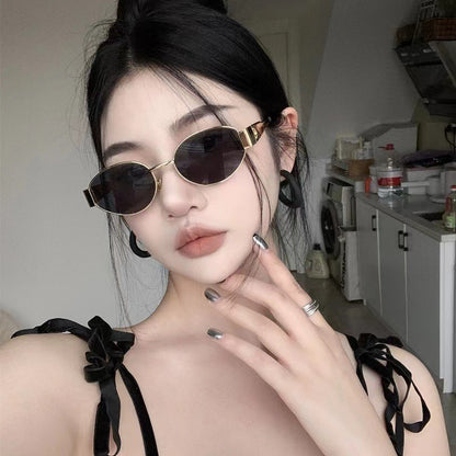 Emerald sunglasses back view
