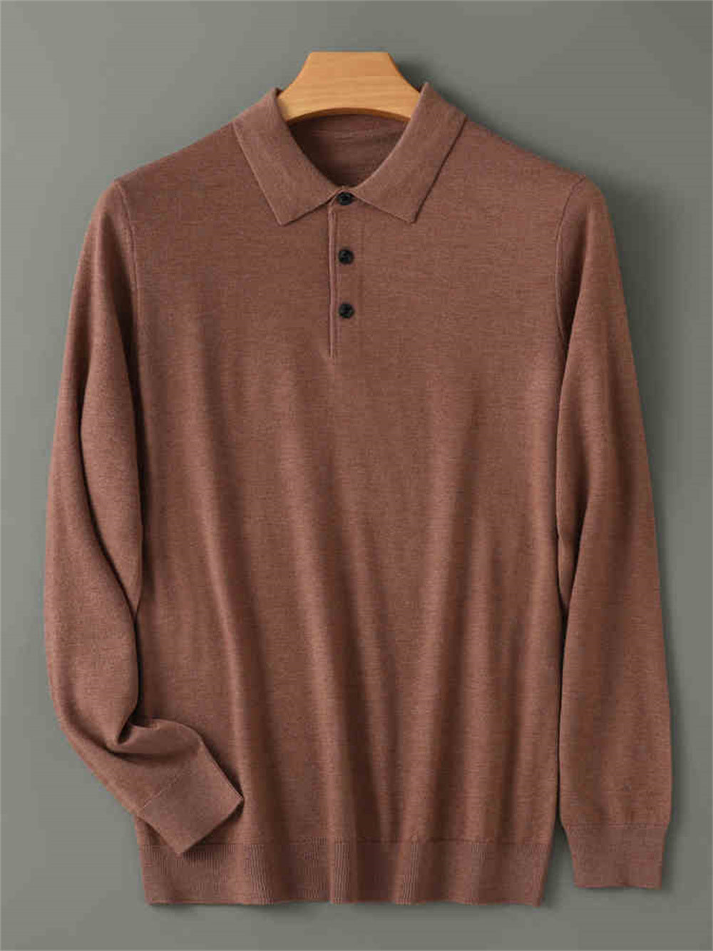 100% premium wool polo full length model