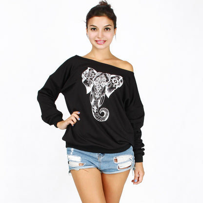 Slash Neck Tee