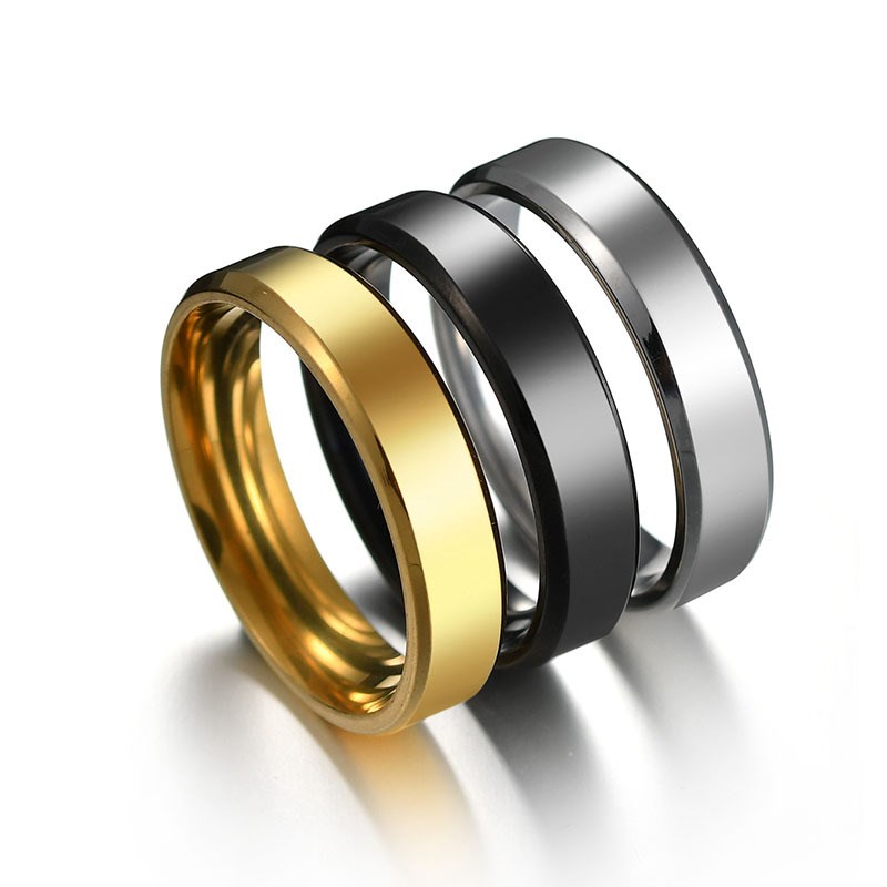 Trinity steel ring men's everyday jewellery