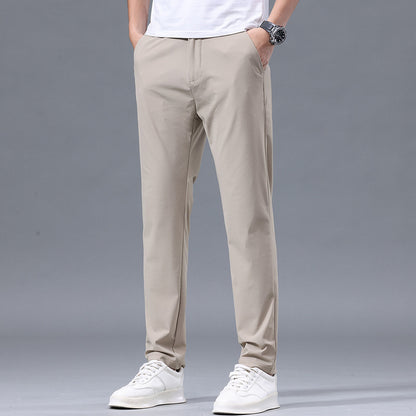 Porto chino pants fabric close-up