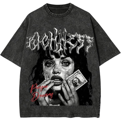 Figure Letter Tee
