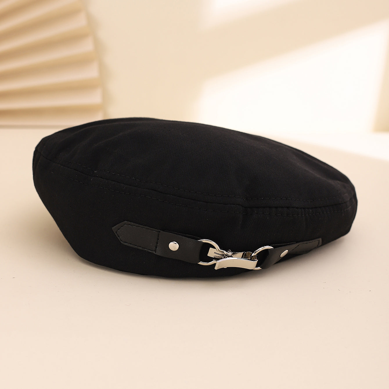 Leather button baseball cap color options