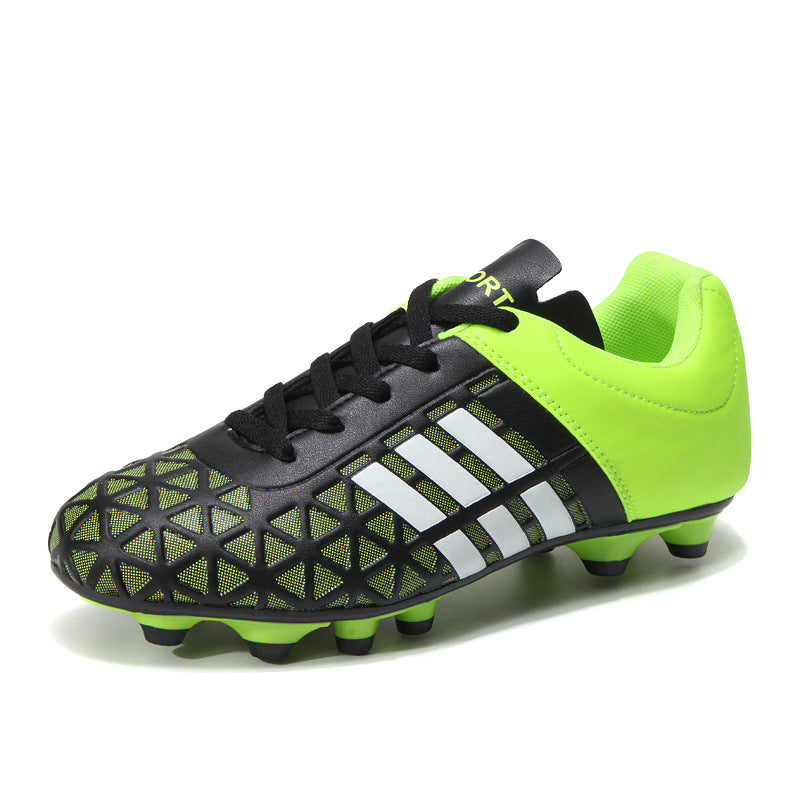 Studded football training sneakers main view