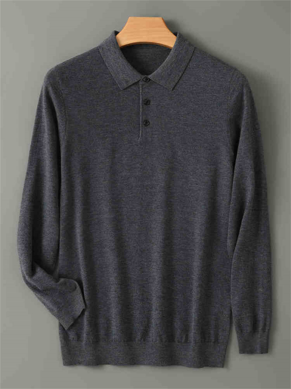 100% premium wool polo lifestyle styled