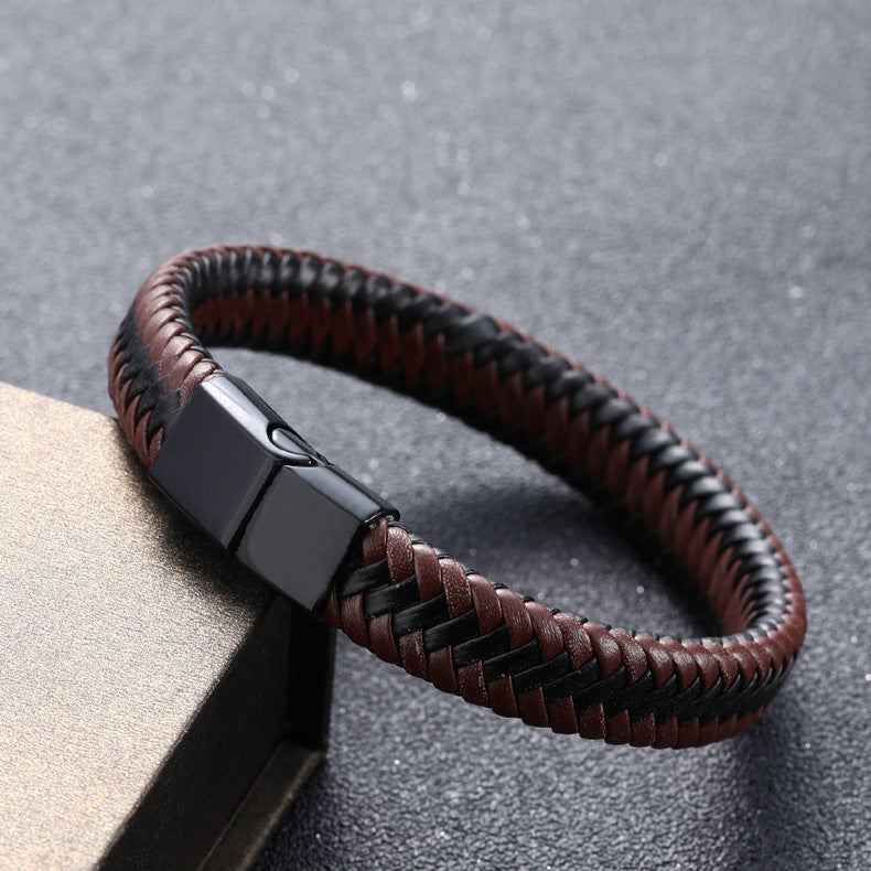 Genuine leather bracelet lifestyle