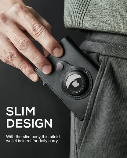 Airtag slim wallet color options
