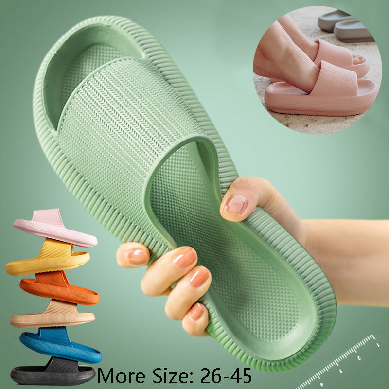 Soft EVA summer slides side view