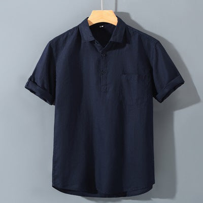 Casablanca linen polo alternate color