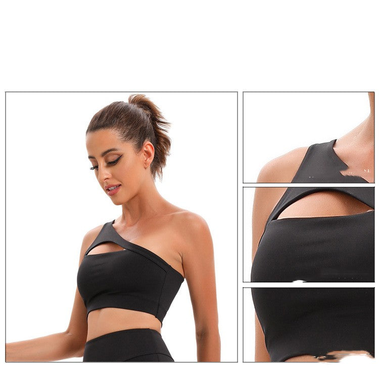 Hollow back sports bra lifestyle
