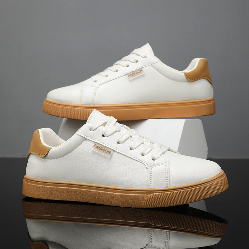 Men's Korean fashion sneakers back view