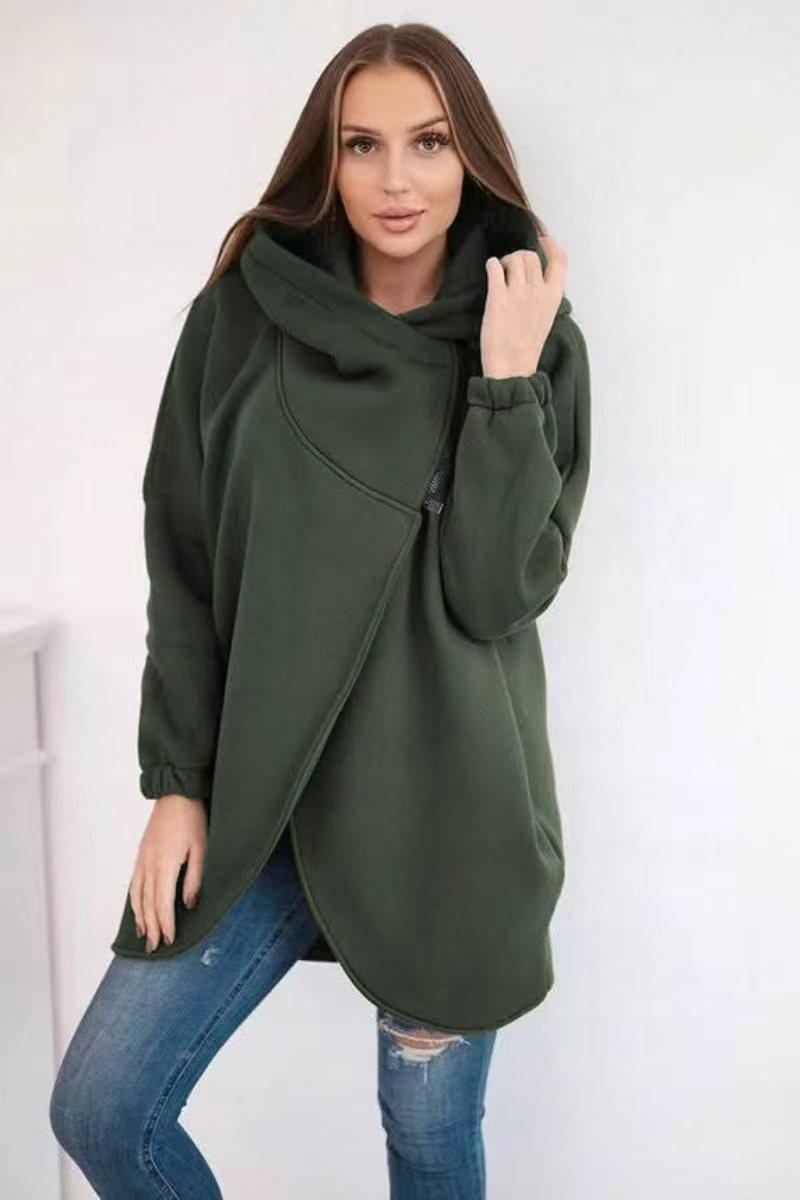 Plus size solid sweater lifestyle