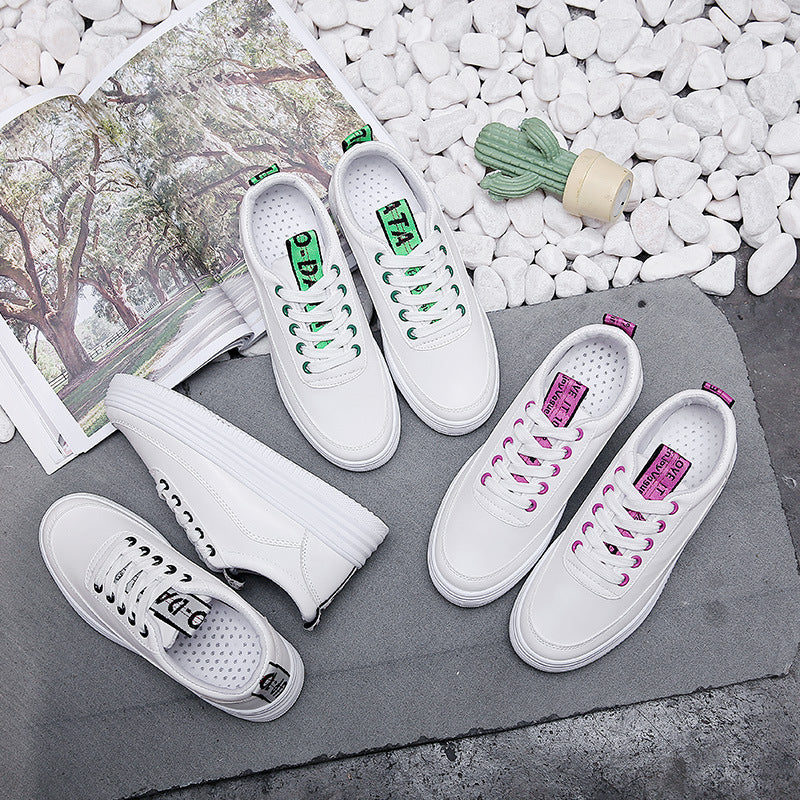 Breathable canvas sneakers side view