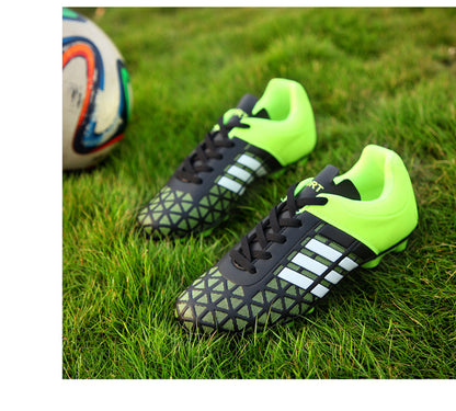 Studded football training sneakers color options