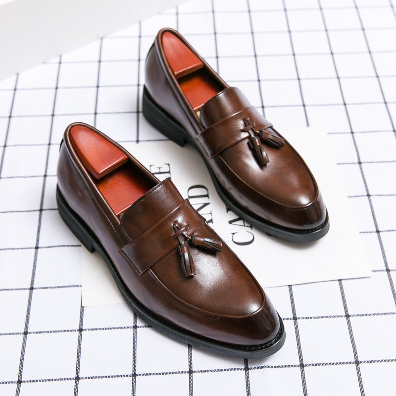 Hampton loafer toe detail