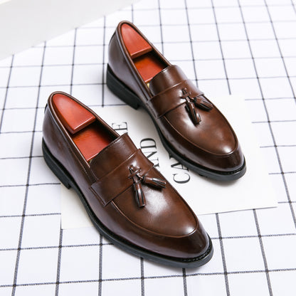 Hampton loafer toe detail