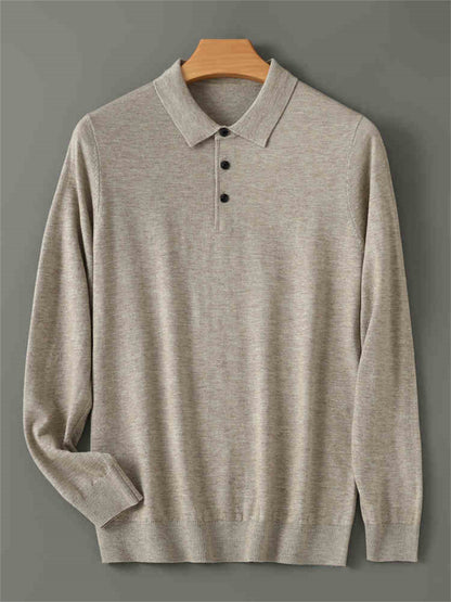 100% premium wool polo alternate color