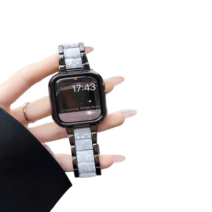 Textured metal resin watch main view
