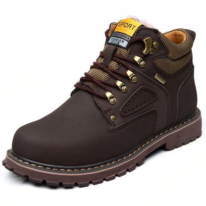 Men's leather Martin boots alternate color