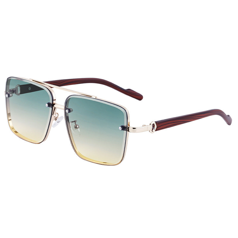 Square Euro shades side view