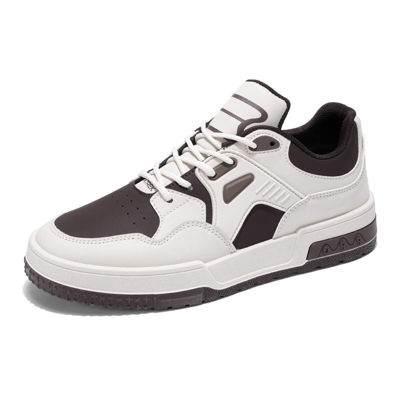 Chunky low-top sneakers back view