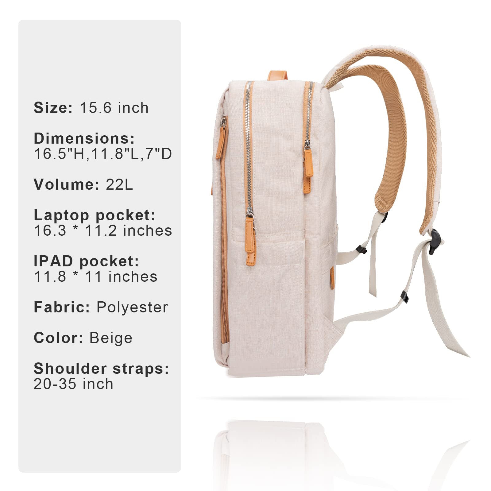 Unisex multifunctional backpack color options