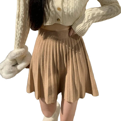 Oxford Pleated Wool Mini