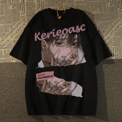 New Anime Cotton Print Tee