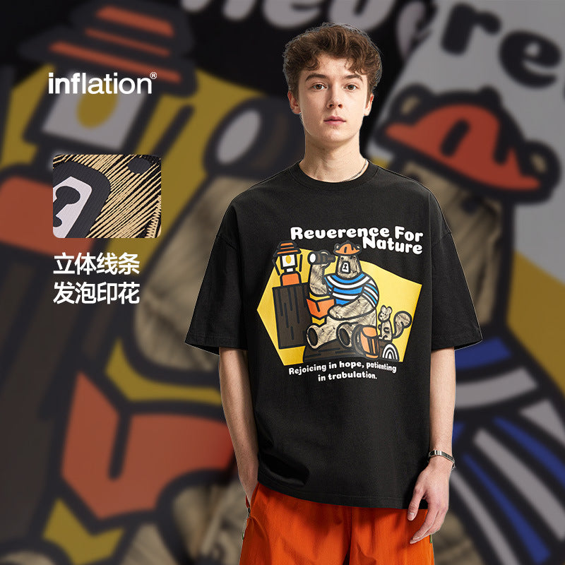 Camping Bear Tee