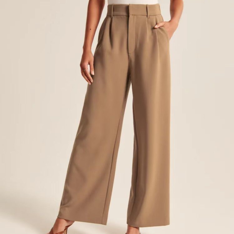 Serena wide-leg trousers side view