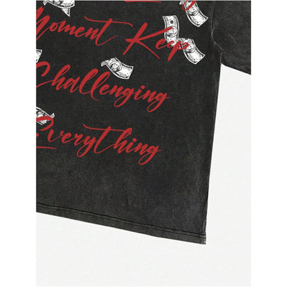 Figure Letter Tee