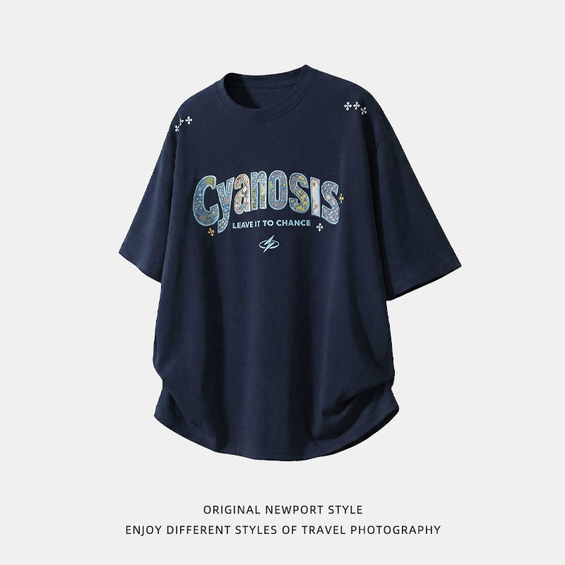 Embroidered Patch Tee