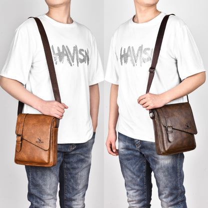 Retro large crossbody side view