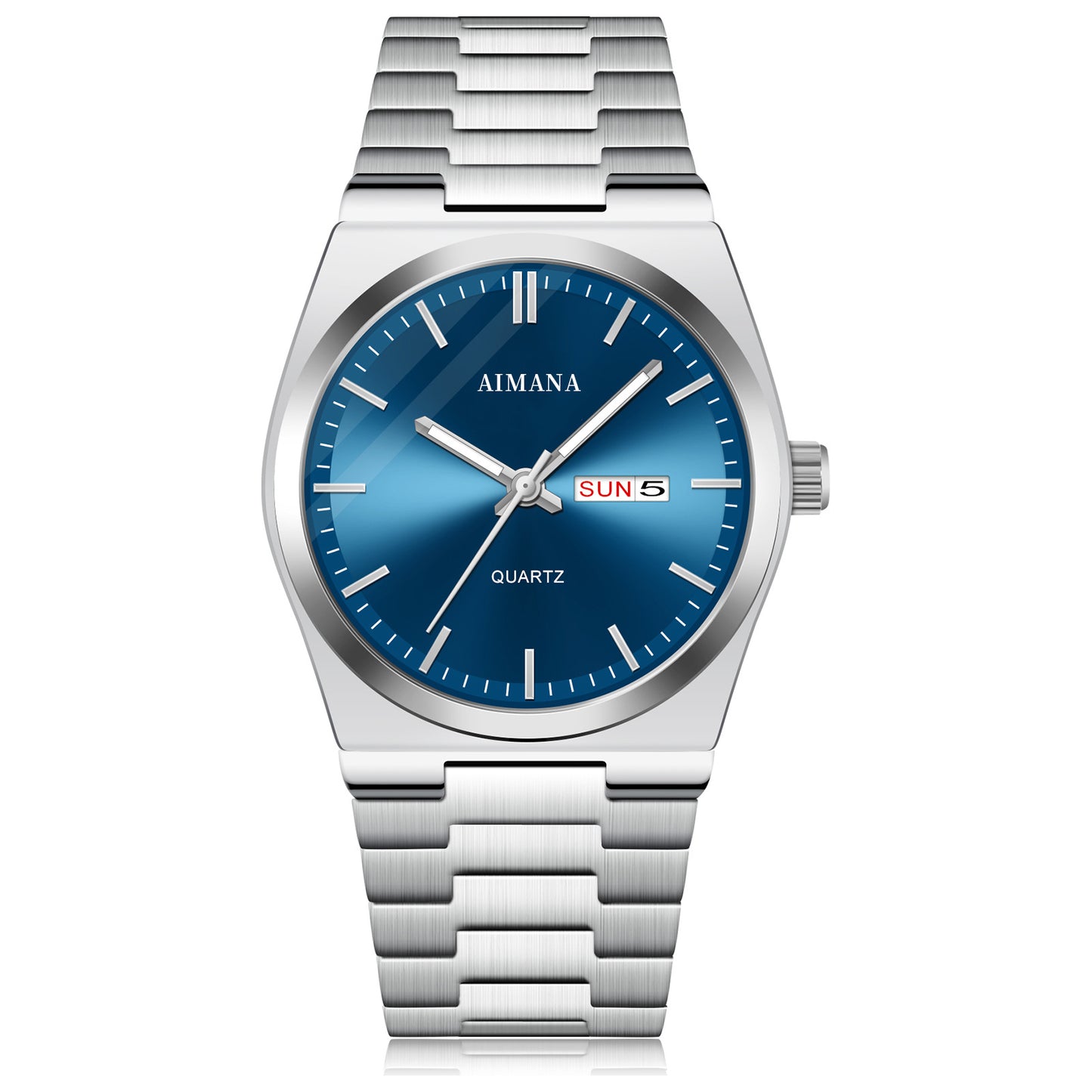 Marine quartz watch alternate color
