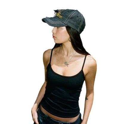 Off Shoulder Square Vest