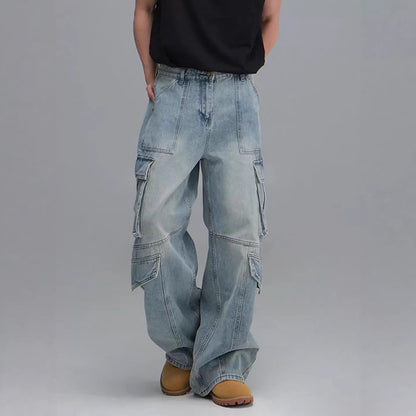 Washed Workwear Jeans