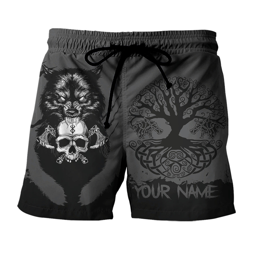Versatile coastline shorts back view