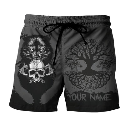 Versatile coastline shorts back view