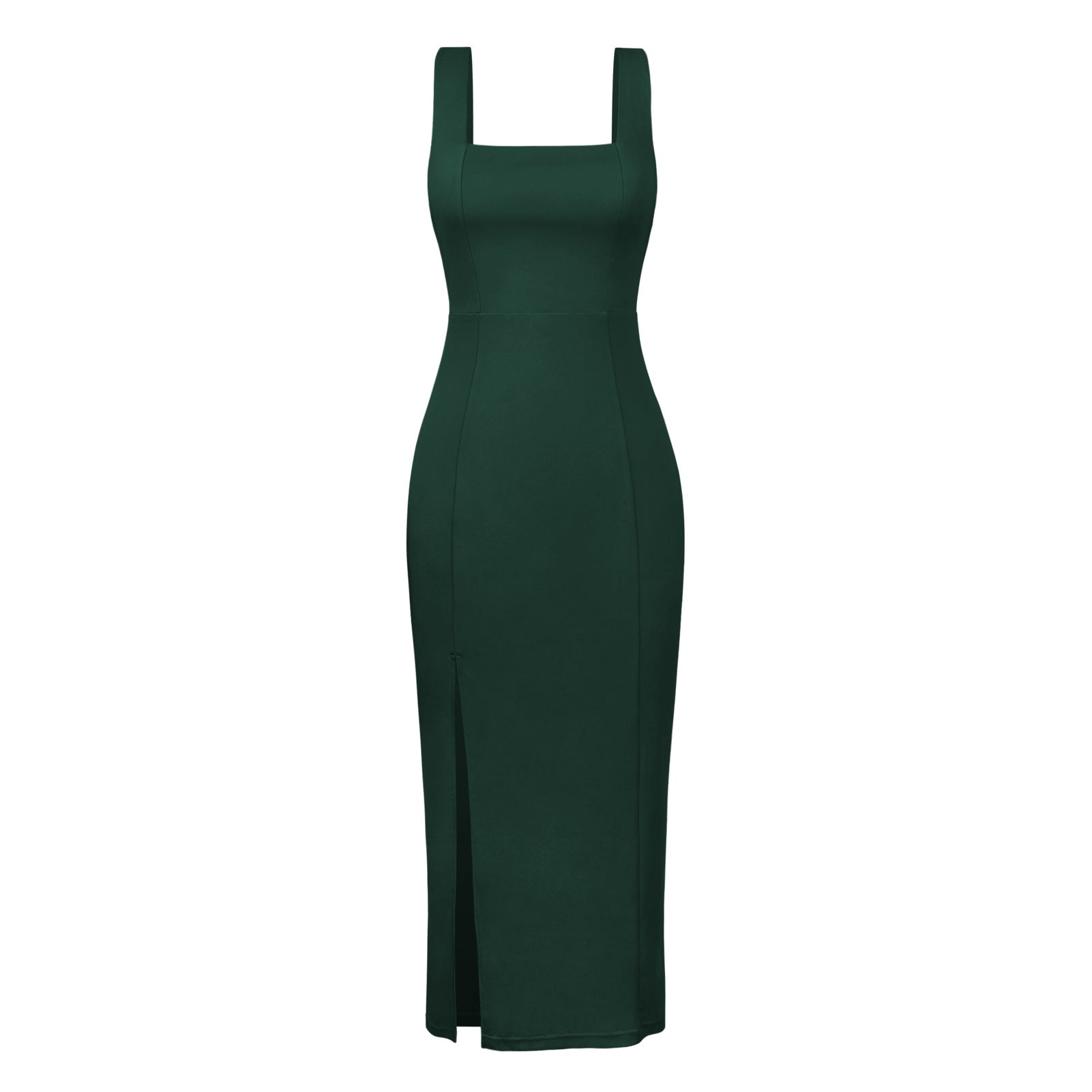 Women's halter neck maxi dress lifestyle styled
